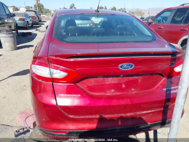 3FA6P0RU0ER136377 Ford Fusion Hybrid Titanium