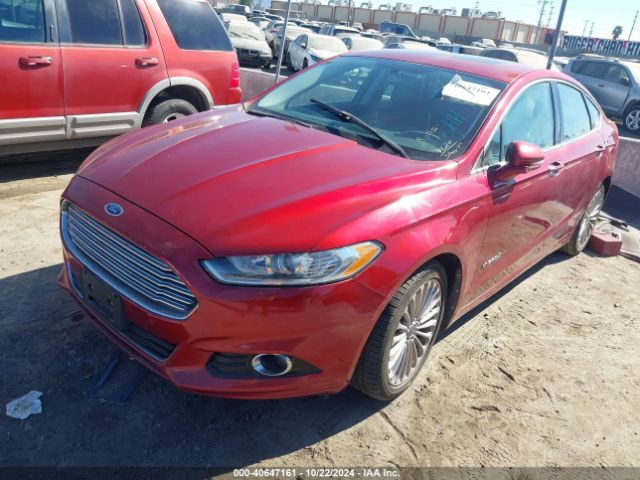 3FA6P0RU0ER136377 Ford Fusion Hybrid Titanium