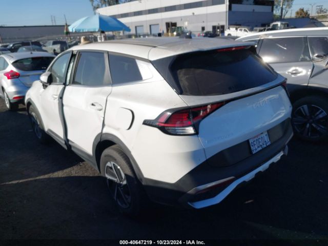 KNDPU3AG0P7063326 KIA Sportage Hybrid Lx