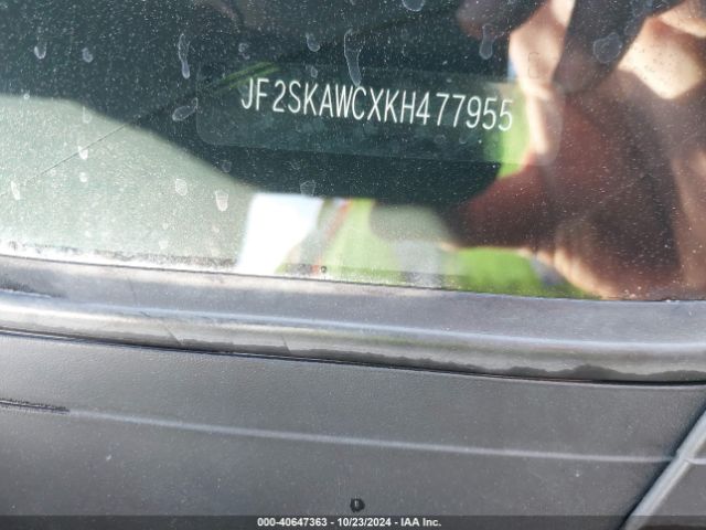 JF2SKAWCXKH477955 Subaru Forester Touring