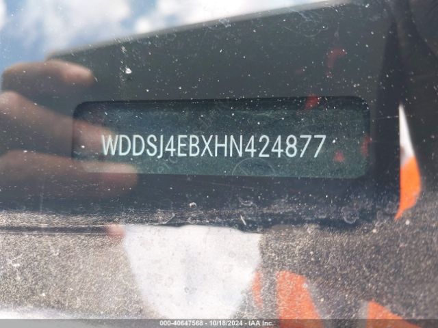 WDDSJ4EBXHN424877 Mercedes-Benz CLA 250