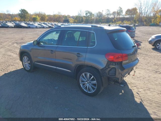 WVGBV3AX7EW583366 Volkswagen Tiguan Sel