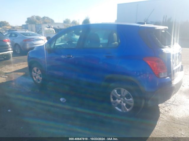 KL7CJKSB1FB189515 Chevrolet Trax 1ls
