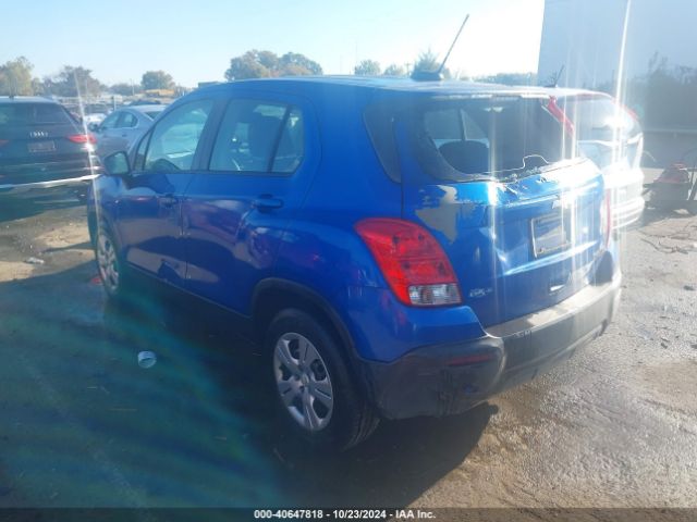 KL7CJKSB1FB189515 Chevrolet Trax 1ls
