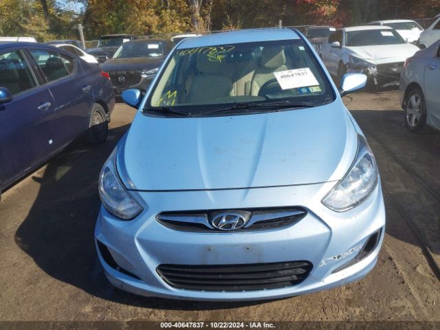 KMHCT4AE6EU726284 Hyundai ACCENT GLS