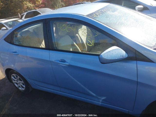 KMHCT4AE6EU726284 Hyundai ACCENT GLS