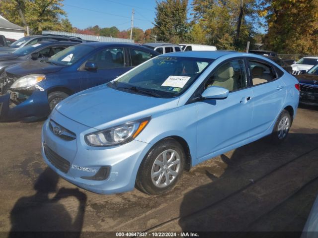 KMHCT4AE6EU726284 Hyundai ACCENT GLS