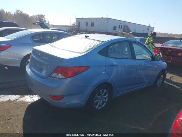 KMHCT4AE6EU726284 Hyundai ACCENT GLS