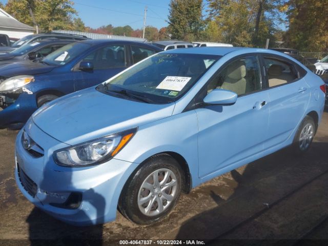 KMHCT4AE6EU726284 Hyundai ACCENT GLS