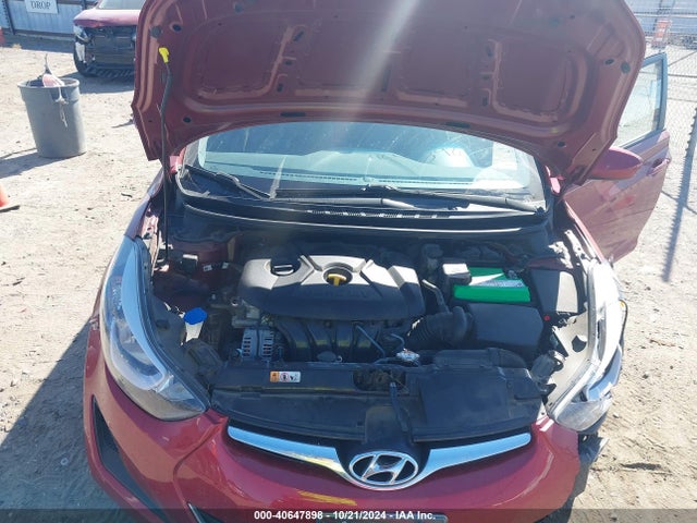 Hyundai ELANTRA SE 2016 5NPDH4AE5GH672659 Image 10