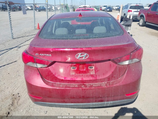 Hyundai ELANTRA SE 2016 5NPDH4AE5GH672659 Image 16