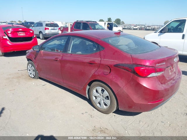 Hyundai ELANTRA SE 2016 5NPDH4AE5GH672659 Image 3