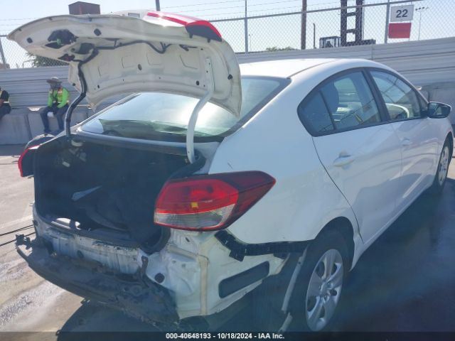 3KPFK4A79HE011525 KIA FORTE LX