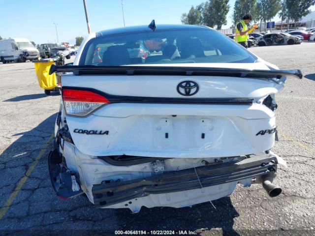 5YFS4MCE1NP125954 Toyota Corolla Se Apex Edition