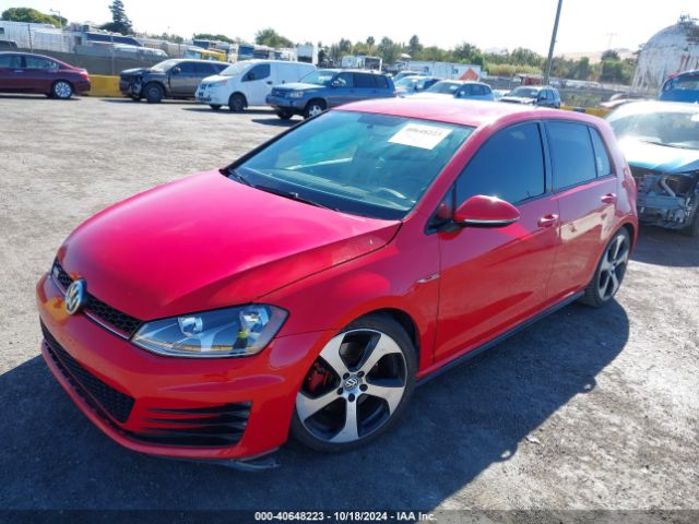 3VW5T7AU1GM057058 Volkswagen Golf Gti S 4-door