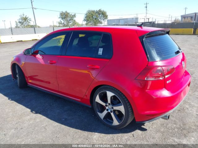 3VW5T7AU1GM057058 Volkswagen Golf Gti S 4-door