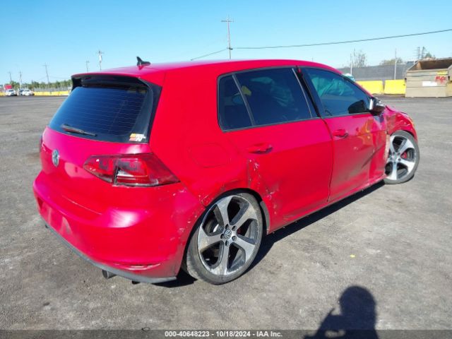 3VW5T7AU1GM057058 Volkswagen Golf Gti S 4-door
