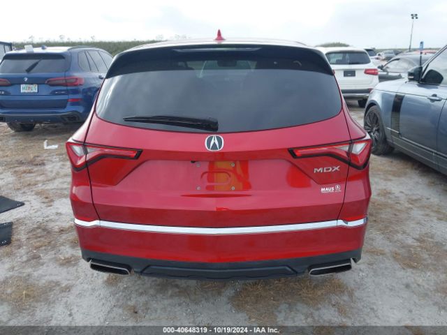 5J8YD9H31NL006519 Acura Mdx Standard