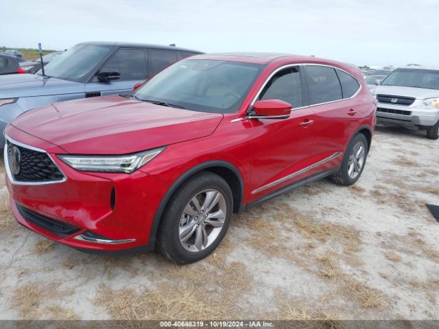 5J8YD9H31NL006519 Acura Mdx Standard