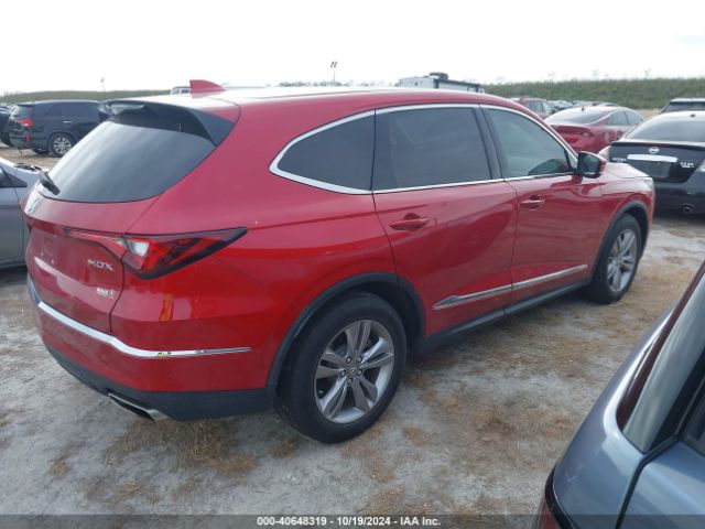 5J8YD9H31NL006519 Acura Mdx Standard