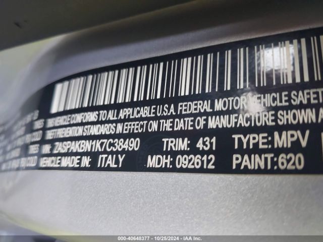ZASPAKBN1K7C38490 Alfa Romeo Stelvio Ti Awd