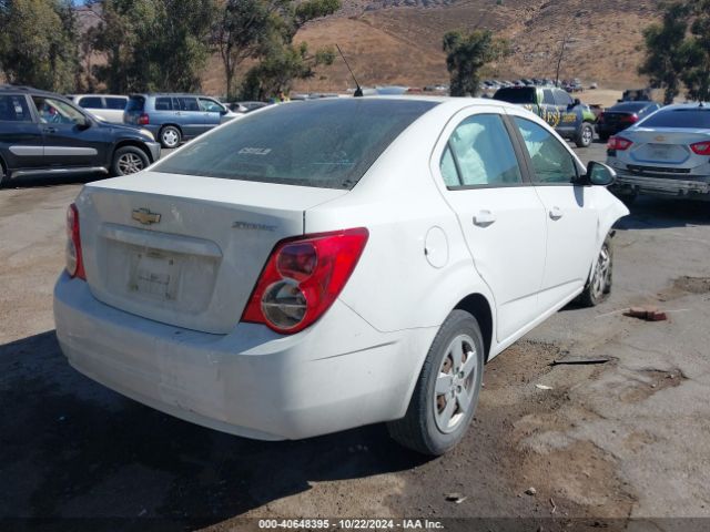 1G1JA5SG7F4215460 Chevrolet Sonic Ls Auto