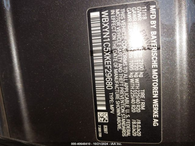 WBXYN1C5XKEF29680 BMW X2 M35i