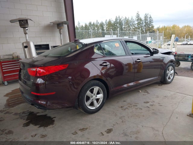 KIA Optima Lx 2014 5XXGM4A71EG267210 Image 4