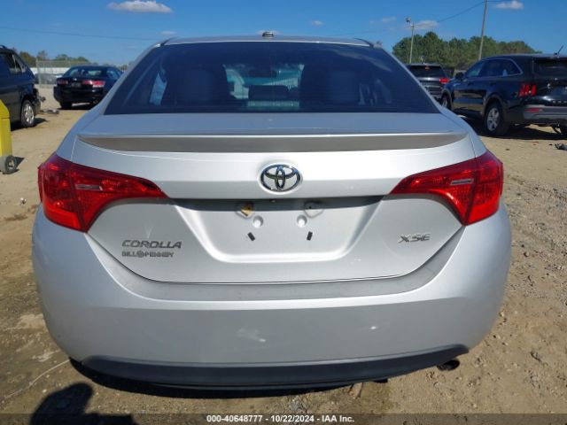2T1BURHE5JC032550 Toyota Corolla Xse