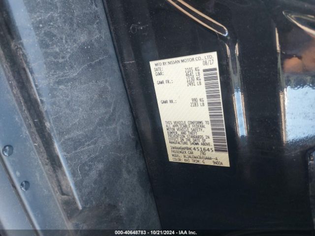 1N4AA6AP8HC451645 Nissan Maxima 3.5 Sl