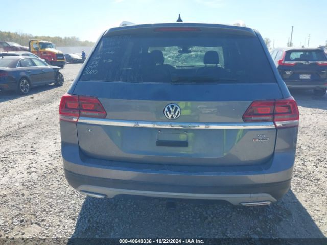 1V2UR2CA4KC615626 Volkswagen Atlas 3.6l V6 Se W/technology