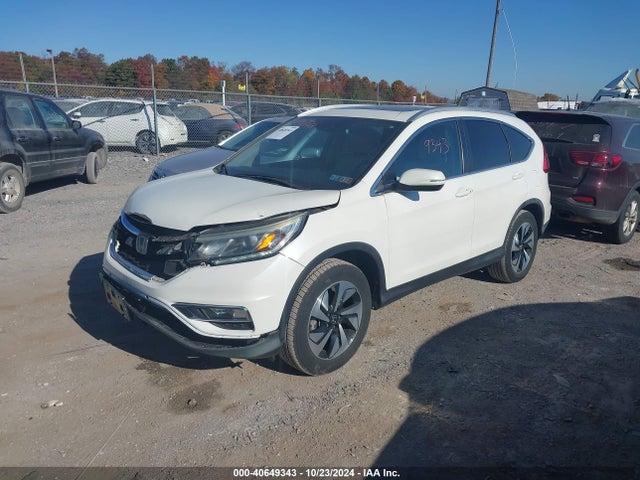 Honda Cr-v Touring 2016 5J6RM4H9XGL038487 Image 2