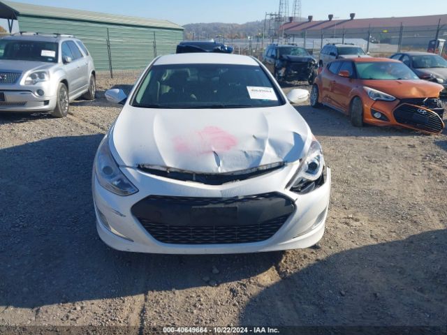 KMHEC4A46EA117665 Hyundai SONATA HYBRID