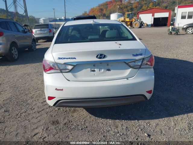 KMHEC4A46EA117665 Hyundai SONATA HYBRID