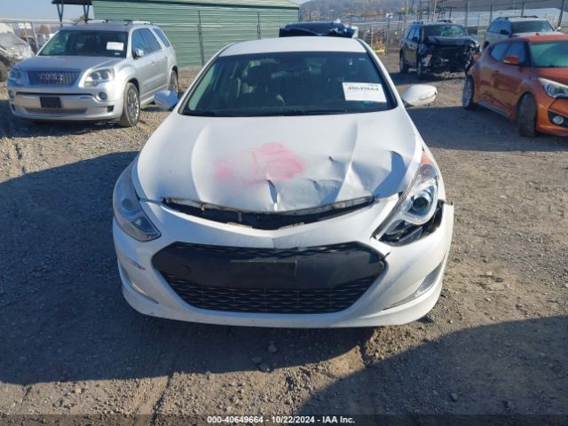 KMHEC4A46EA117665 Hyundai SONATA HYBRID