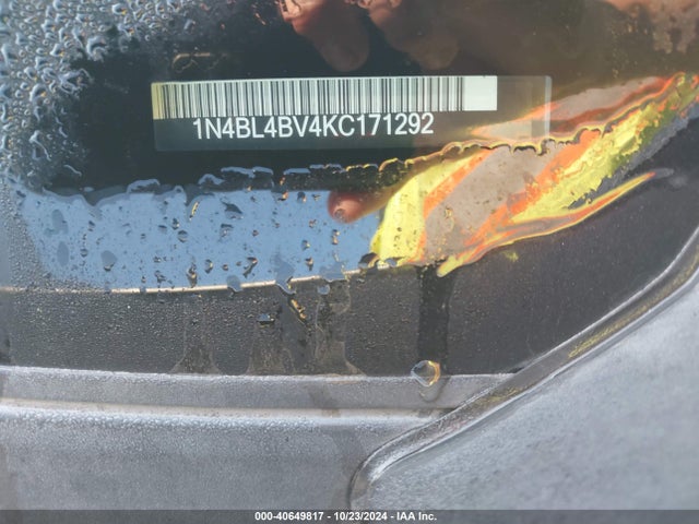 Nissan Altima 2.5 S 2019 1N4BL4BV4KC171292 Image 9