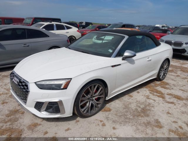 2021 AUDI S5 CABRIOLET WAUY4GF56MN001372 Photo 1