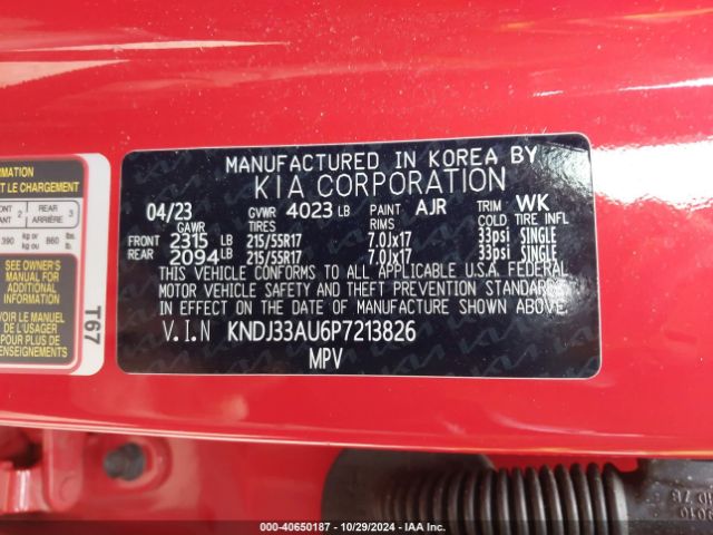 KNDJ33AU6P7213826 KIA SOUL EX