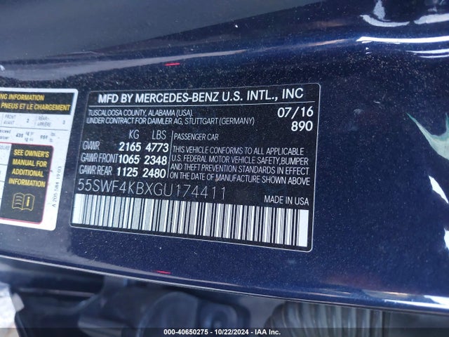55SWF4KBXGU174411 Mercedes-Benz C 300 4matic/luxury 4matic/sport 4matic