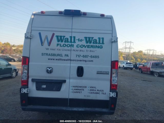 3C6MRVJG6PE570898 RAM Promaster 3500 Cargo Van High Roof 159 Wb Ext