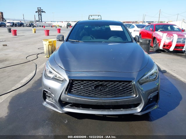JN1FV7AR5JM481037 Infiniti Q50 3.0t Red Sport 400