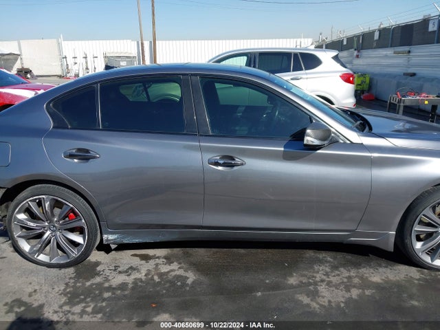 JN1FV7AR5JM481037 Infiniti Q50 3.0t Red Sport 400