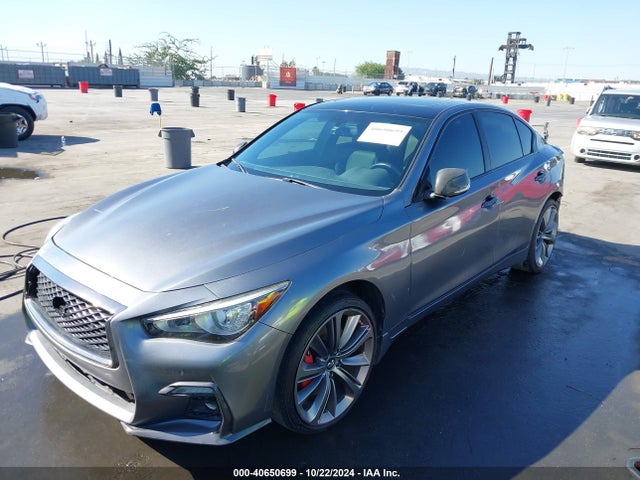 JN1FV7AR5JM481037 Infiniti Q50 3.0t Red Sport 400