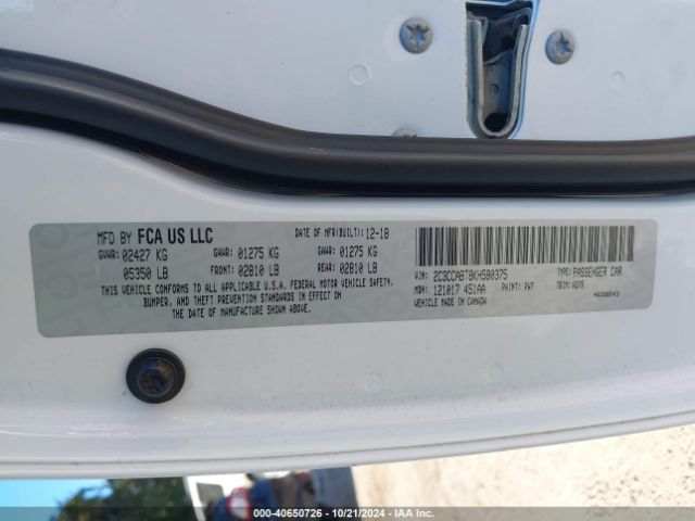 2C3CCABT8KH580375 Chrysler 300 300s