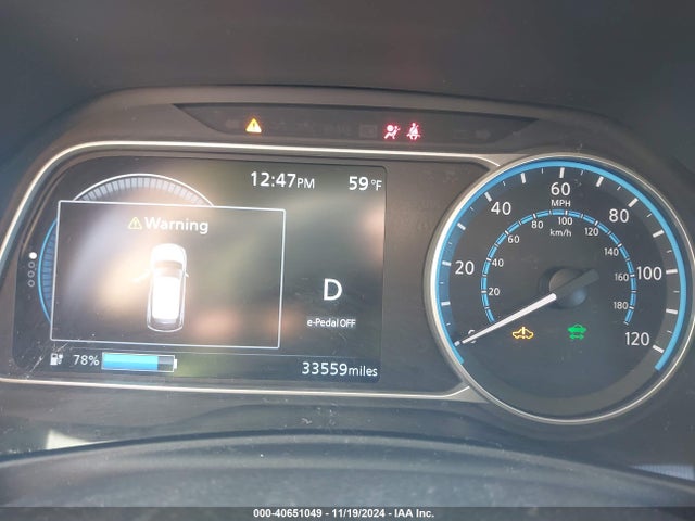 Nissan Leaf S Plus 62 Kwh 2020 1N4BZ1BP4LC309316 Image 7