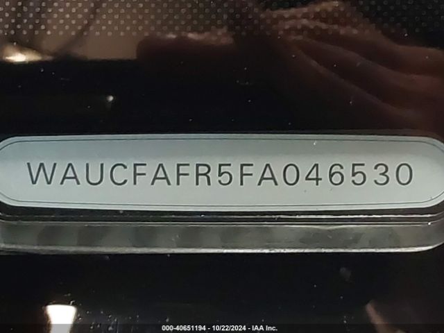 WAUCFAFR5FA046530 Audi A5 2.0t Premium