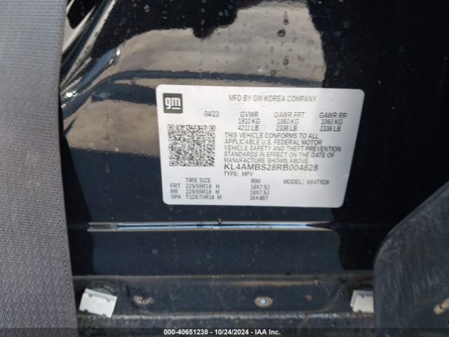 KL4AMBS28RB004828 Buick Encore Gx Preferred Fwd