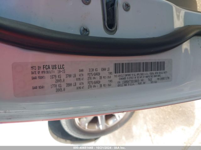 1C6RR6NT7GS136019 RAM 1500 Laramie