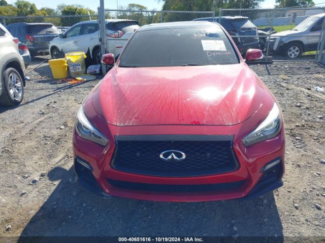 JN1FV7AP6KM760058 Infiniti Q50 3.0t Red Sport 400