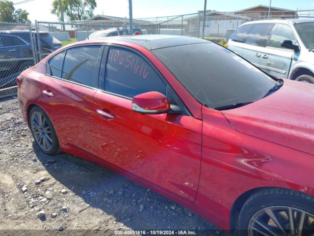 JN1FV7AP6KM760058 Infiniti Q50 3.0t Red Sport 400